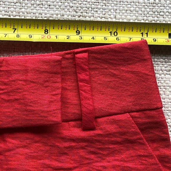 Aqua Textured Red Shorts - Picture 8 of 10